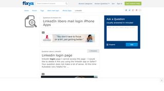 
                            11. LinkedIn libero mail login iPhone Apps Questions & Answers (with ...