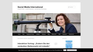 
                            13. LinkedIn-Profil | Social Media International