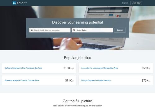 
                            8. LinkedIn Salary: Explore Real Salaries. Find Your Upside | LinkedIn