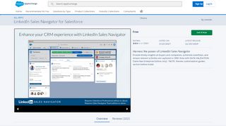 
                            9. LinkedIn Sales Navigator for Salesforce - LinkedIn - AppExchange
