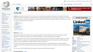 
                            9. LinkedIn - Wikipedia, la enciclopedia libre