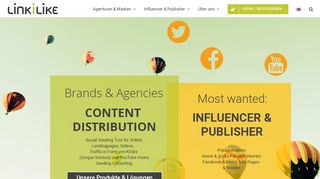 
                            2. LINKILIKE | Influencer Content Promotion & Seeding Tool