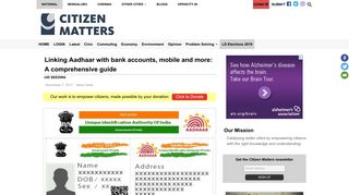 
                            6. Linking Aadhaar with bank accounts, mobile and more: A ...