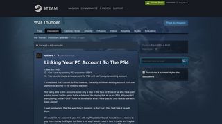 
                            4. Linking Your PC Account To The PS4 :: War Thunder Discussions ...