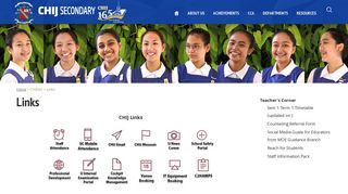 
                            7. Links - CHIJ Secondary