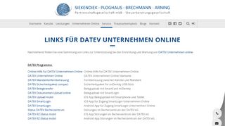 
                            3. Links für DATEV Unternehmen Online - Steuerberatungsgesellschaft ...