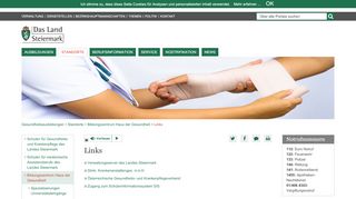 
                            2. Links - Gesundheitsausbildungen - Land Steiermark