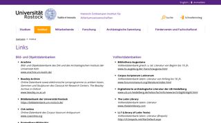 
                            11. Links - Heinrich Schliemann-Institut für Altertumswissenschaften - Uni ...