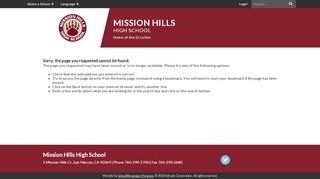 
                            2. Links - Mission Hills High School