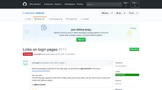 
                            6. Links on login pages · Issue #111 · nextcloud/external · GitHub