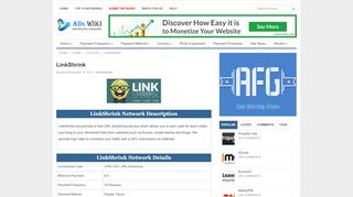 
                            11. LinkShrink | AdsWiki - Ad Network Listing, Reviews, Payment Proof ...