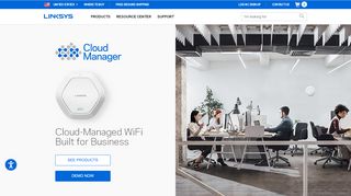 
                            3. Linksys Cloud Manager | Cloud-Managed WiFi For Business