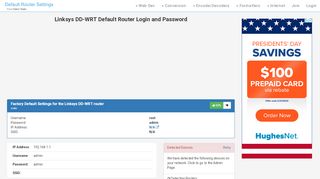 
                            7. Linksys DD-WRT Default Router Login and Password - Clean CSS
