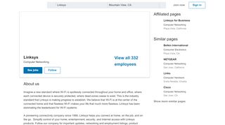 
                            12. Linksys | LinkedIn