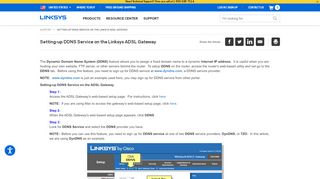 
                            7. Linksys Official Support - Setting-up DDNS Service on the Linksys ...