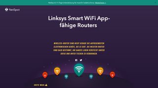 
                            3. Linksys Smart WiFi Router - WLAN-Router mit NetSpot