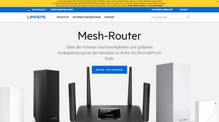 
                            5. Linksys – Wireless Router, Range Extender und IP-Kameras