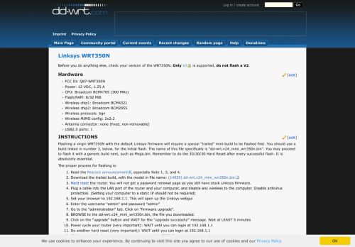 
                            12. Linksys WRT350N - DD-WRT Wiki