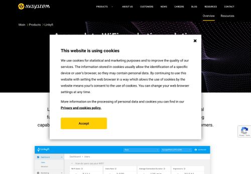 
                            1. Linkyfi | Guest WiFi Management & Marketing Platform by AVSystem