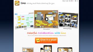 
                            11. lino - Sticky and Photo Sharing for you