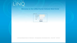 
                            8. LINQ Charter School Login Page