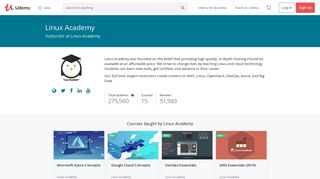 
                            3. Linux Academy | Instructor at Linux Academy | Udemy