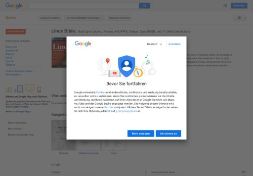 
                            12. Linux Bible: Boot Up to Ubuntu, Fedora, KNOPPIX, Debian, OpenSUSE, ... - Google Books-Ergebnisseite