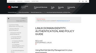 
                            12. Linux Domain Identity, Authentication, and Policy Guide - Red Hat ...