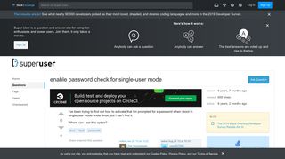 
                            9. linux - enable password check for single-user mode - Super User