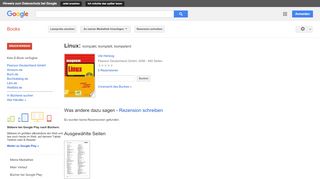 
                            12. Linux: kompakt, komplett, kompetent - Google Books-Ergebnisseite