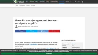 
                            8. Linux: list users (Gruppen und Benutzer anzeigen) – so geht's – GIGA