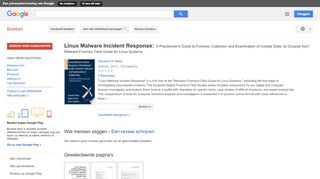 
                            10. Linux Malware Incident Response: A Practitioner's Guide to Forensic ...