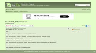 
                            9. Linux Mint 18 _ Bildschirm schwarz - Linux Mint Forums