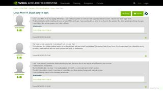 
                            12. Linux Mint 19. Black screen boot. - NVIDIA Developer Forums