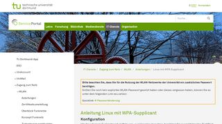 
                            10. Linux mit WPA Supplicant - ServicePortal