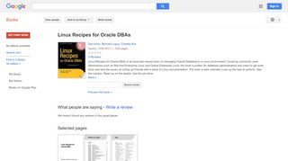 
                            5. Linux Recipes for Oracle DBAs