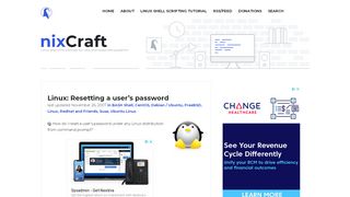 
                            10. Linux: Resetting a user's password - nixCraft