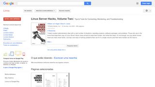 
                            9. Linux Server Hacks, Volume Two: Tips & Tools for Connecting, ...