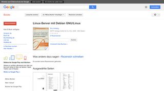 
                            9. Linux-Server mit Debian GNU/Linux