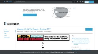 
                            9. linux - Ubuntu 16.04 VM Guest - Boot on TTY - Super User