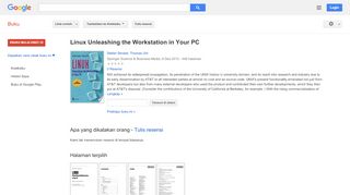 
                            6. Linux Unleashing the Workstation in Your PC - Hasil Google Books