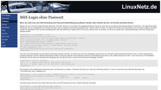 
                            8. LinuxNetz.de | Software & Spiele | SSH-Login ohne Passwort