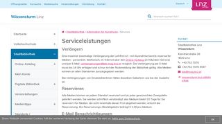 
                            3. Linz - Stadtbibliothek - Services der Stadtbibliothek Linz