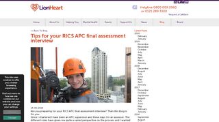 
                            13. LionHeart - Tips for your RICS APC final assessment ...