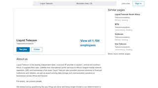 
                            6. Liquid Telecom | LinkedIn