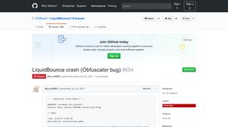 
                            4. LiquidBounce crash (Obfuscator bug) · Issue #654 · CCBlueX ... - GitHub