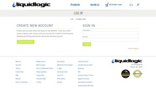 
                            13. liquidlogic kayaks: Customer Login
