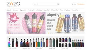 
                            1. Liquids und E-Zigaretten Shop - ZAZO seit 2011 | ZAZO