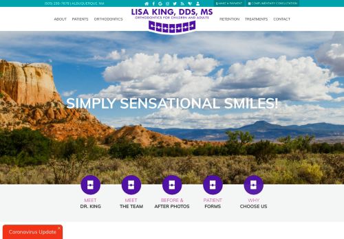 
                            6. Lisa King, DDS MS | Orthodontist Albuquerque NM