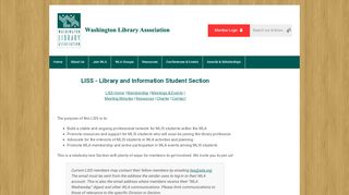 
                            10. LISS - Washington Library Association